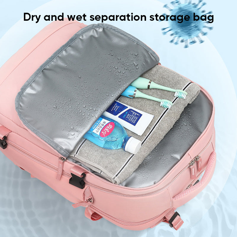 Niki | Women's Large Waterproof Travel Backpack