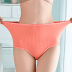 Niki | Women's Leakproof Period Underwear High-Waisted Ribbed
