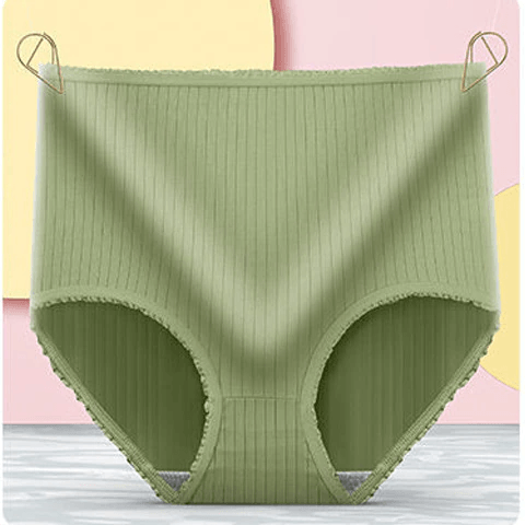 Niki | Women's Leakproof Period Underwear High-Waisted Ribbed