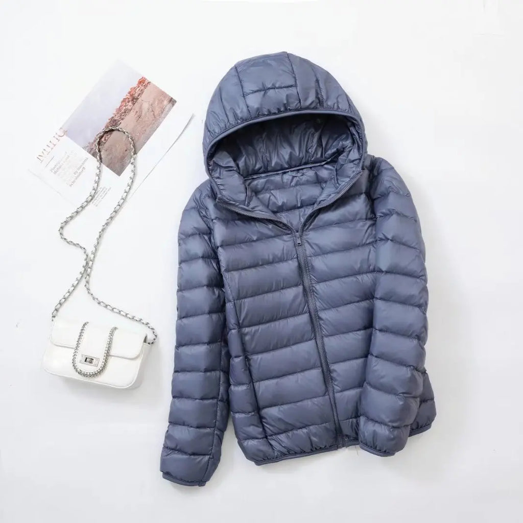 Niki | Women's Hooded Down Puffer Jacket - Light & Warm