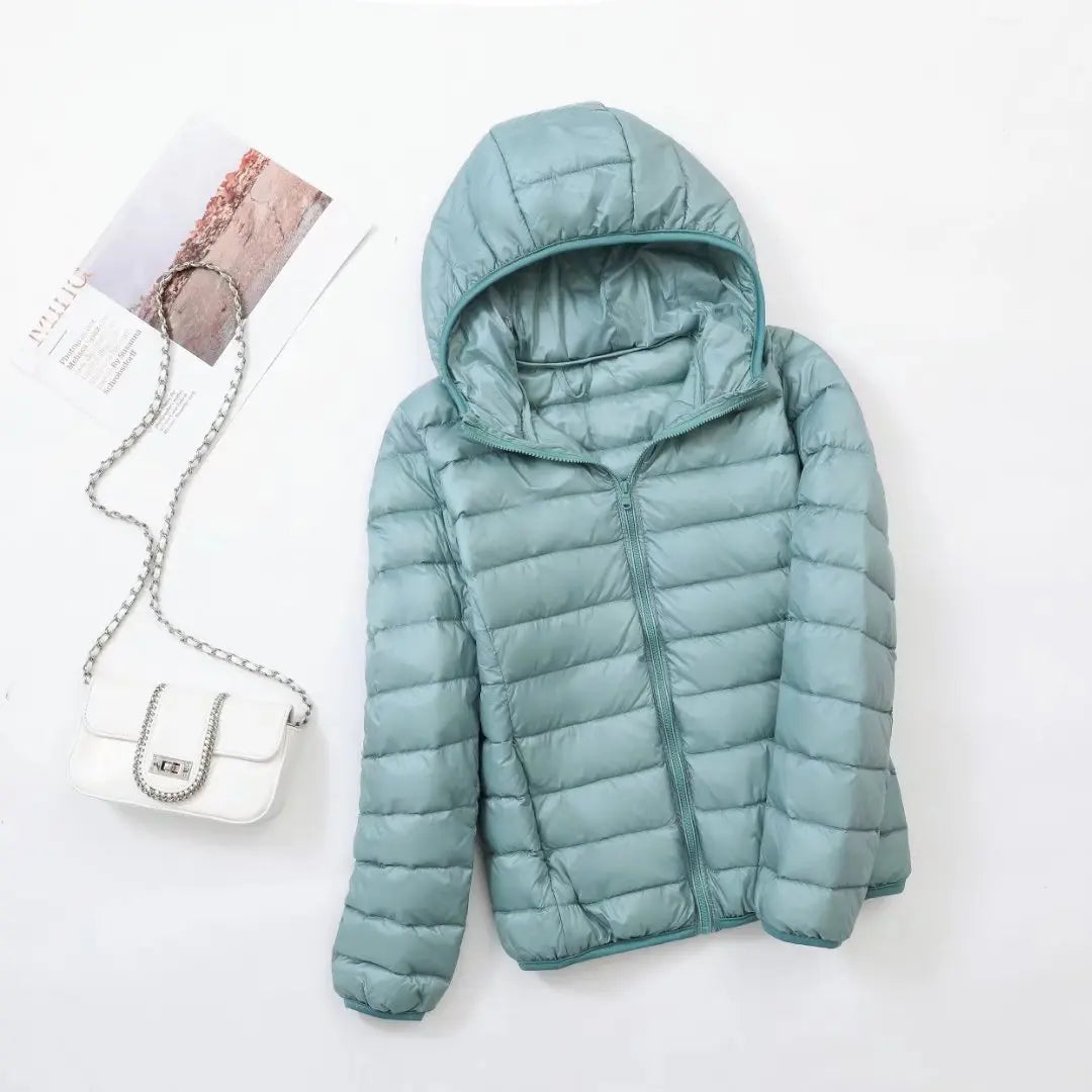Niki | Women's Hooded Down Puffer Jacket - Light & Warm