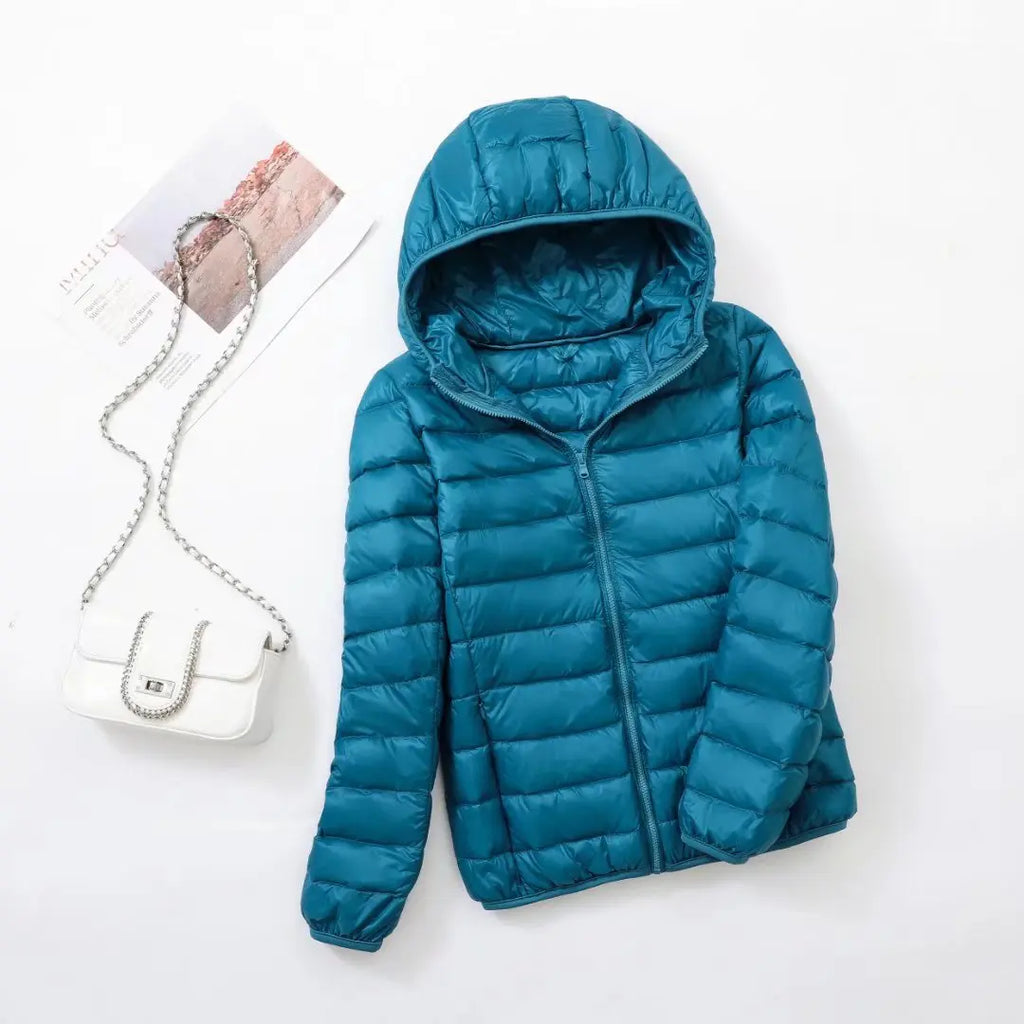Niki | Women's Hooded Down Puffer Jacket - Light & Warm