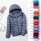 Niki | Women's Hooded Down Puffer Jacket - Light & Warm