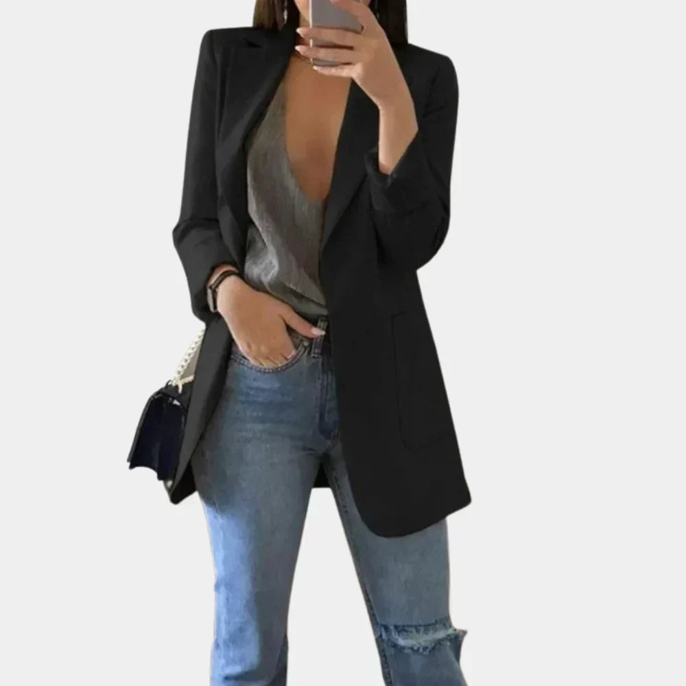 Niki | Longline Slim Fit Blazer for Women