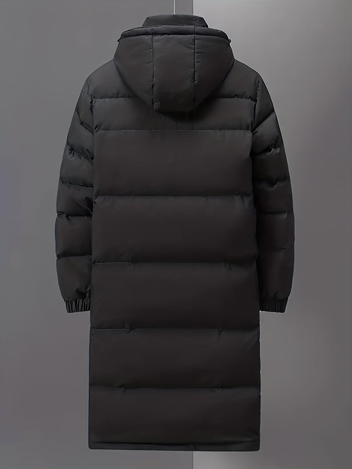 Hooded Longline Puffer Coat