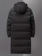 Hooded Longline Puffer Coat