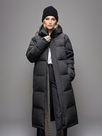 Hooded Longline Puffer Coat