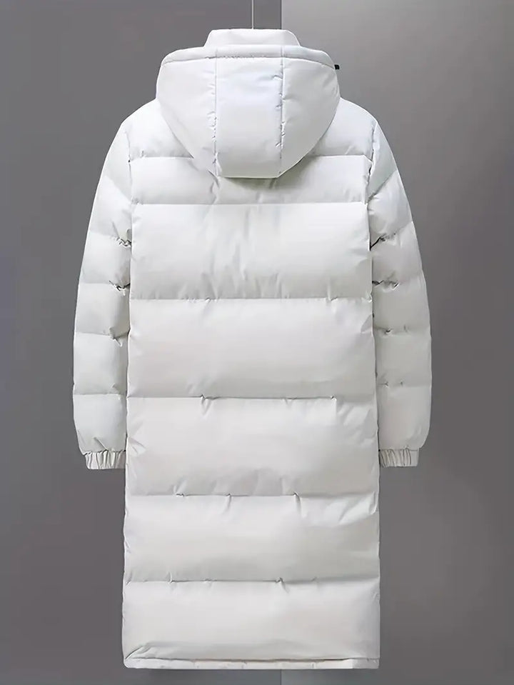 Hooded Longline Puffer Coat