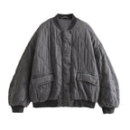 Niki | Relaxed Quilted Bomber Jacket