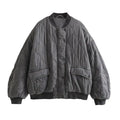Niki | Relaxed Quilted Bomber Jacket