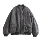 Niki | Relaxed Quilted Bomber Jacket