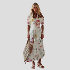 Maxi Dress with Tiers for a Bohemian Look