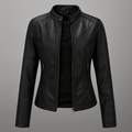 Niki | Edgy Faux Leather Moto Jacket