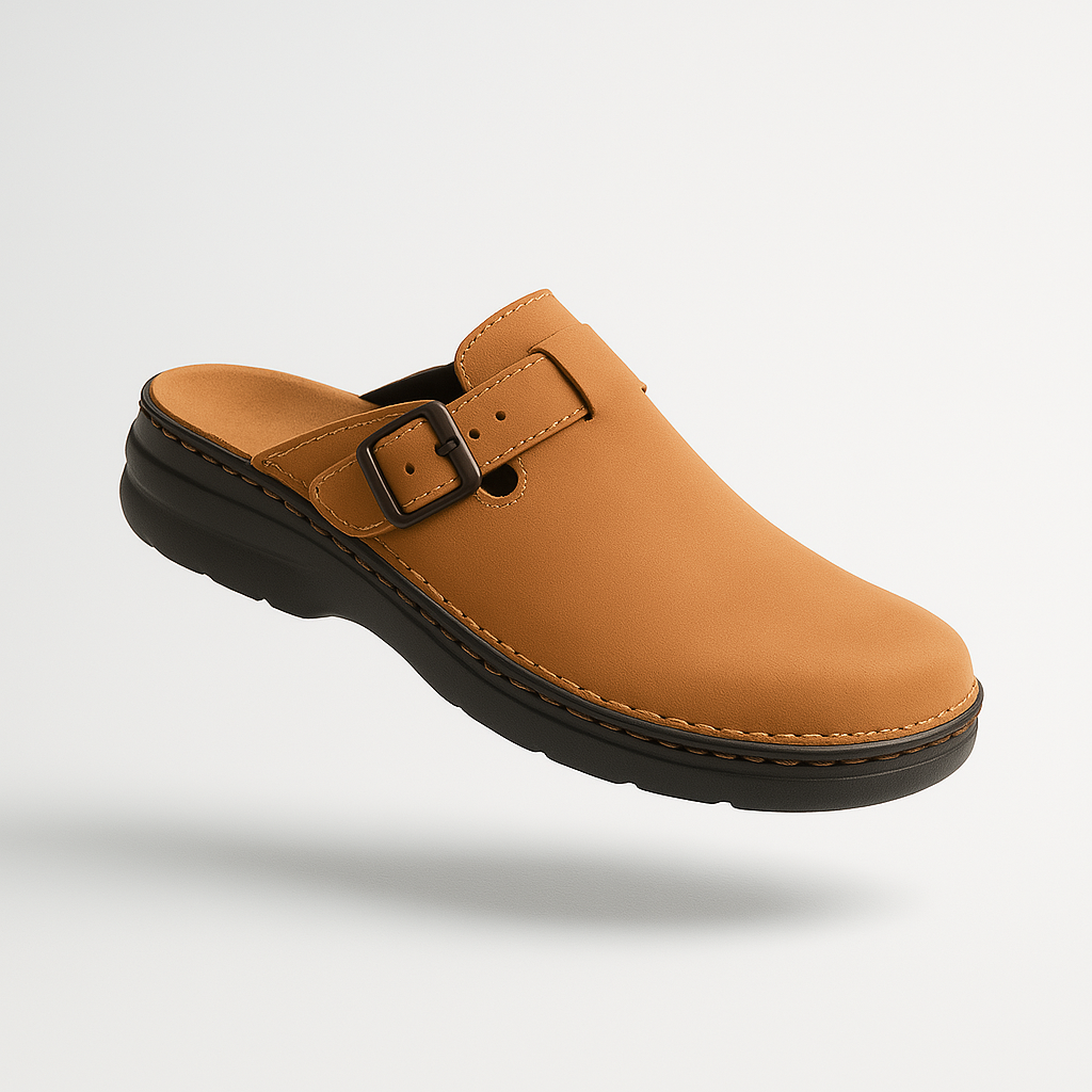 Niki | Adjustable Buckle Orthopedic Clogs for All-Day Wear