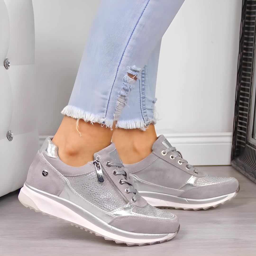 Supportive Zip Sneakers for Everyday Style