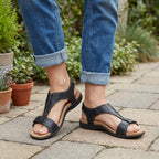 Cushioned Orthopedic T-Strap Sandals