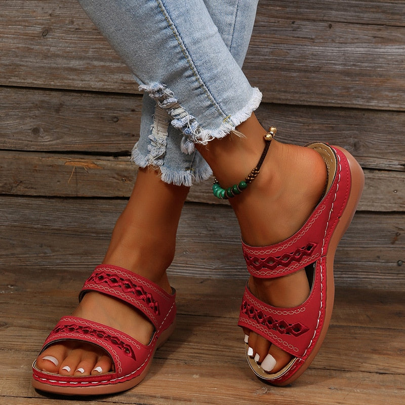 Niki | Comfortable Orthopedic Wedge Sandals