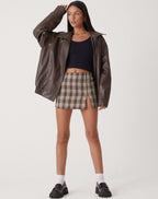 Oversized Comfort Leather Jacket for Women