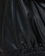 Oversized Comfort Leather Jacket for Women