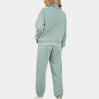 Relaxed Fit Oversized Sweatshirt and Jogger Set