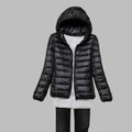 Ultra-Light Hooded Down Jacket, Packable