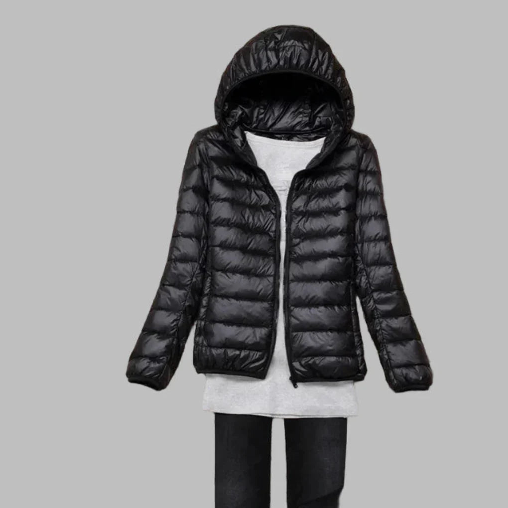 Packable Insulated Hooded Jacket