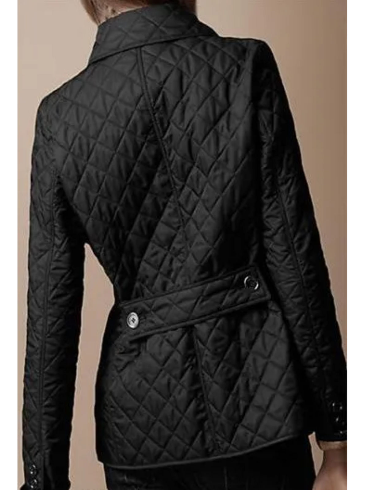 Niki | Lightweight Quilted Snap Jacket