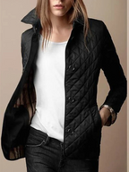 Niki | Lightweight Quilted Snap Jacket