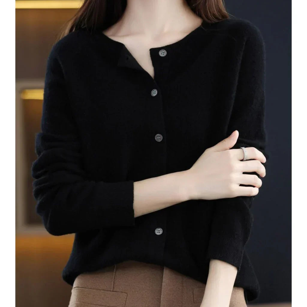 Women's Cozy Button Cardigan