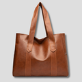 Women's Shoulder Tote Bag - Vintage Top Handle