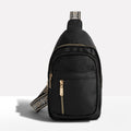 Niki | Women's Chest Sling Bag with Patterned Strap