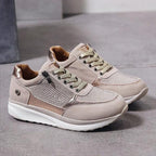 Niki | Women's Side Zip Orthopedic Casual Sneakers