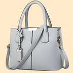 Niki | Women's Structured Top Handle Bag with Tassel Accent