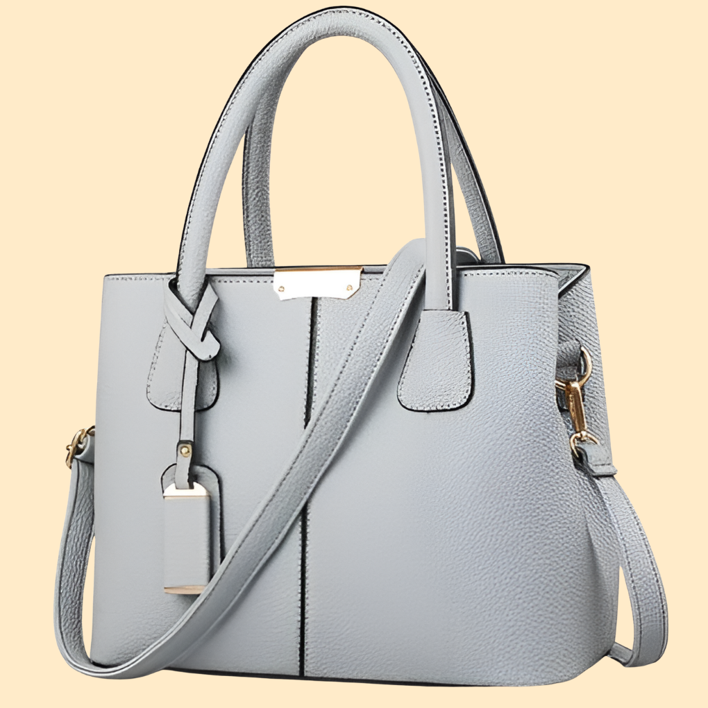 Niki | Women's Structured Top Handle Bag with Tassel Accent