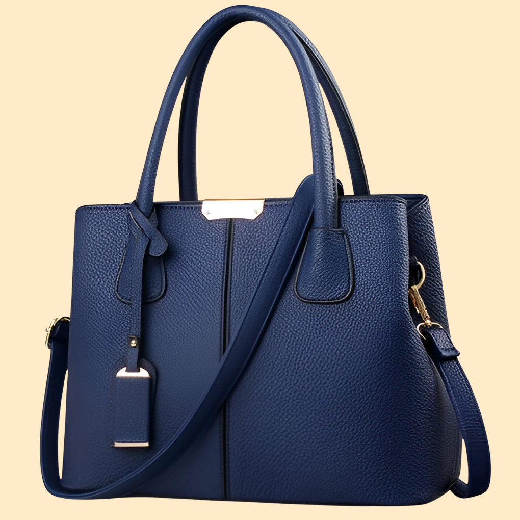 Niki | Women's Structured Top Handle Bag with Tassel Accent