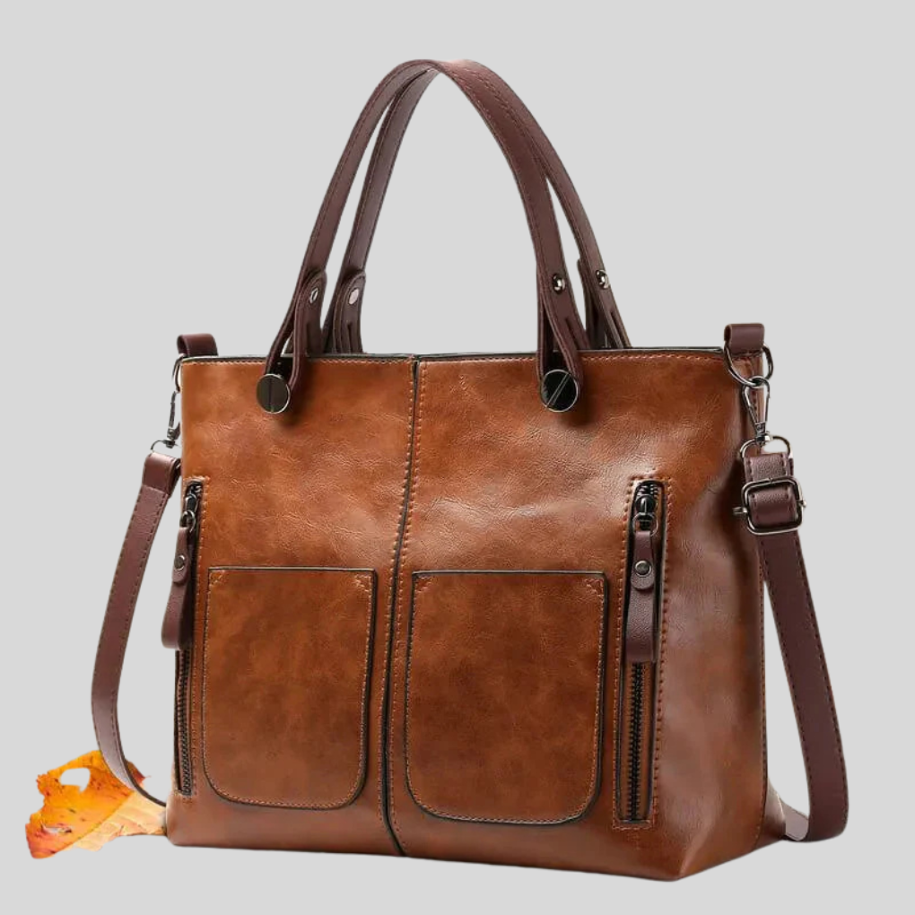 Niki | Women's Tote Bag with Front Pockets