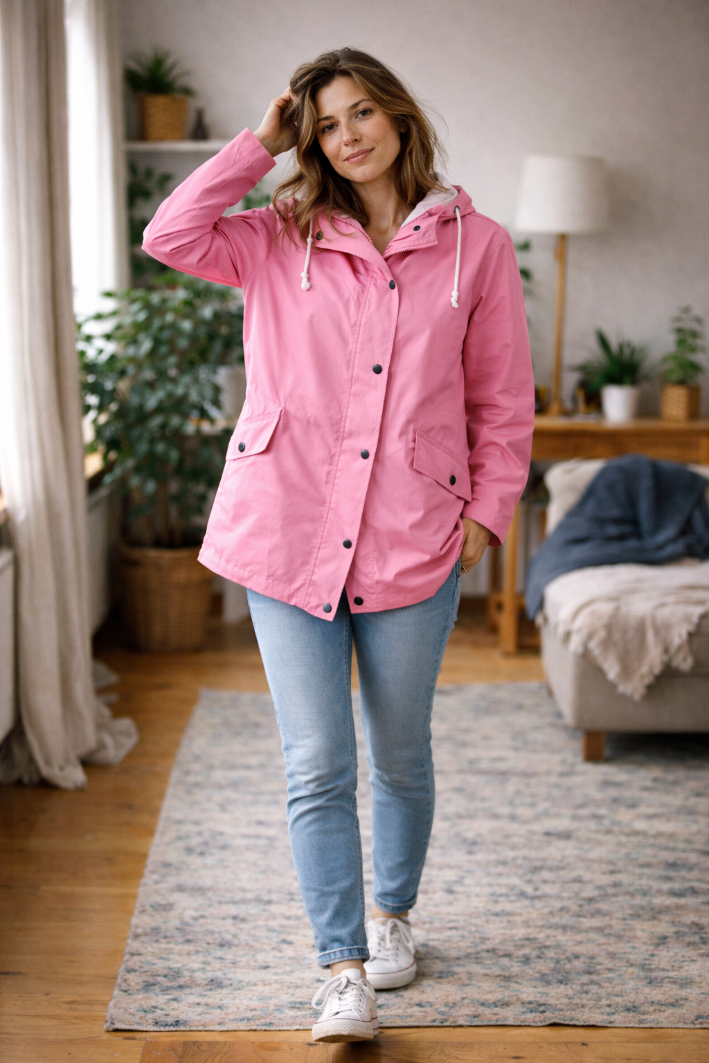 Niki | Lightweight Hooded Transitional Jacket