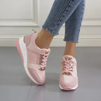 Chic Lift Wedge Sneakers for All-Day Comfort