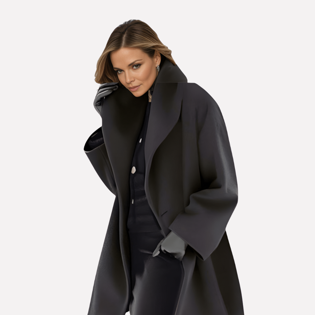 Women's Statement Wide Collar Coat