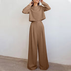 Niki | Women's Relaxed Wide Leg Two-Piece Set