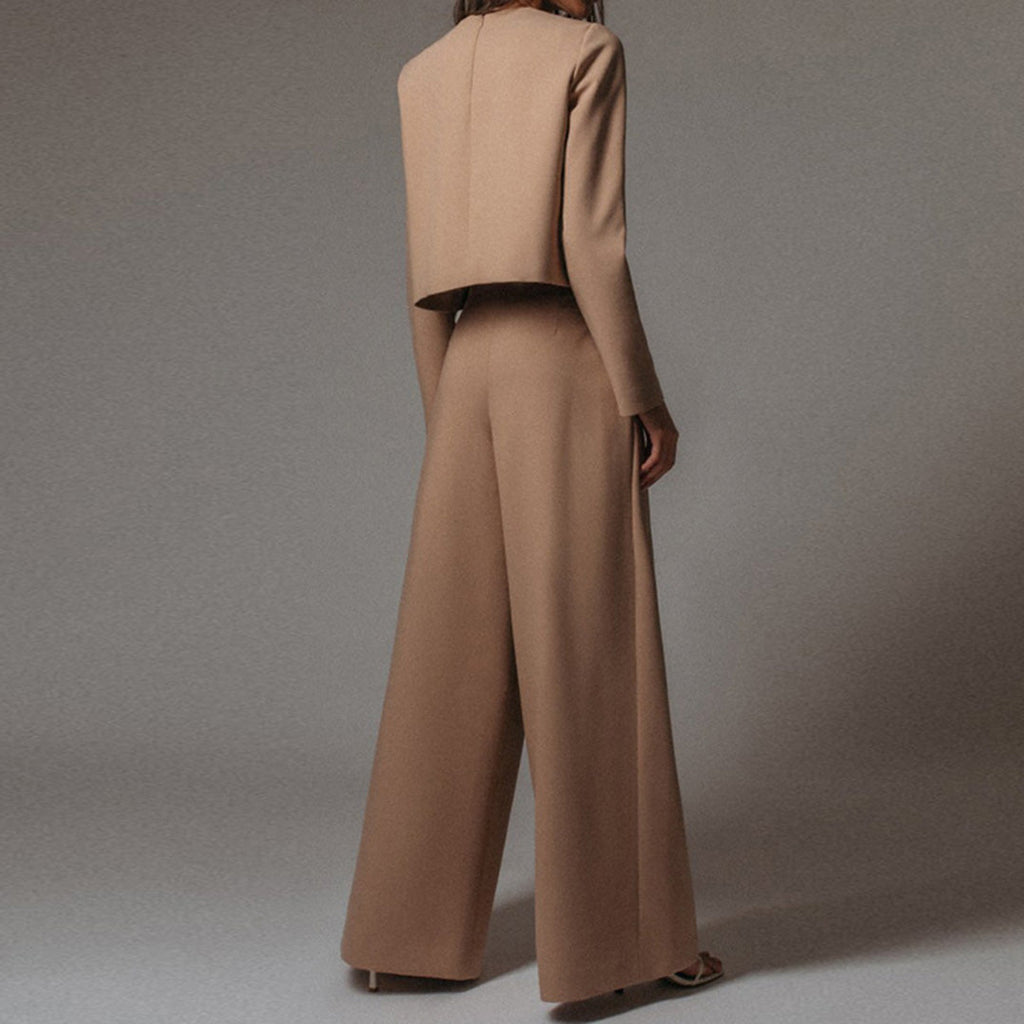 Niki | Women's Relaxed Wide Leg Two-Piece Set