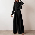 Niki | Women's Relaxed Wide Leg Two-Piece Set