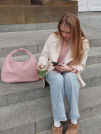 Women's Woven Hobo Bag