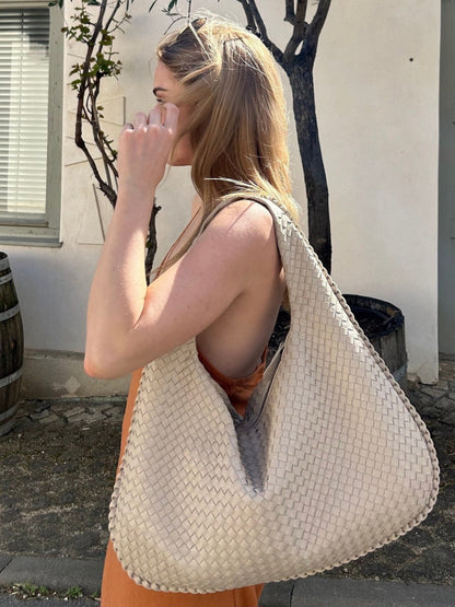 Women's Woven Hobo Bag