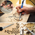 Niki | Wood Burning Set | Adjustable Temperature & 28 Tips | Creative Hobby
