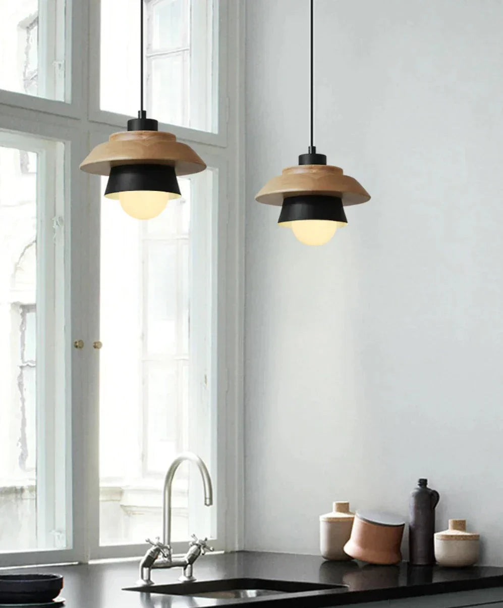 Niki | Wood Pendant Light | Nordic Natural Design