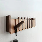 Niki | Decorative Wooden Wall Rack with Musical Design