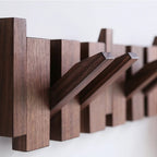 Niki | Decorative Wooden Wall Rack with Musical Design