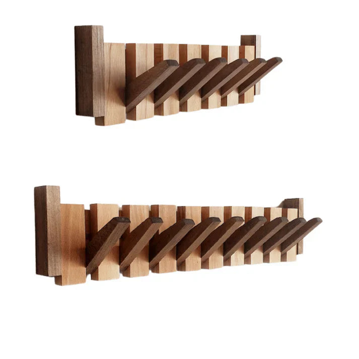 Niki | Decorative Wooden Wall Rack with Musical Design