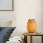 Niki | Woven Table Lamp with USB Power